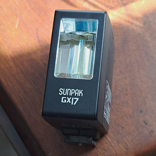 Sunpak gx17 shoe - gx17, mount