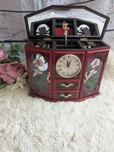 Vintage musical jewelry box - vintage,