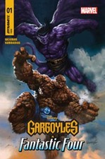 Gargoyles fantastic four 1 - gargoyles, x