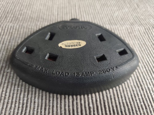 Vintage black duraplug amp - vintage,