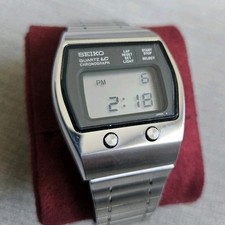 Vintage 1976 Digital Seiko Watch 0634 5009 Pristine 