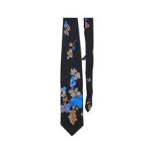 Leonard Paris Silk Tie Black