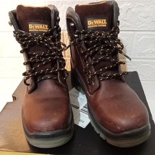 DeWalt Mens Titanium Leather S3 WR Safety Steel Toe Lace Up Boots Sizes 6/40