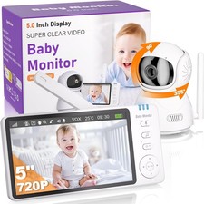 5” HD Display Baby Monitor