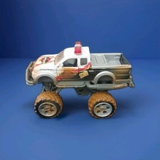 Sainsbury's RALLY MONSTER TRUCK Die Cast Metal Pull Back Vehicle Thunder Lizard