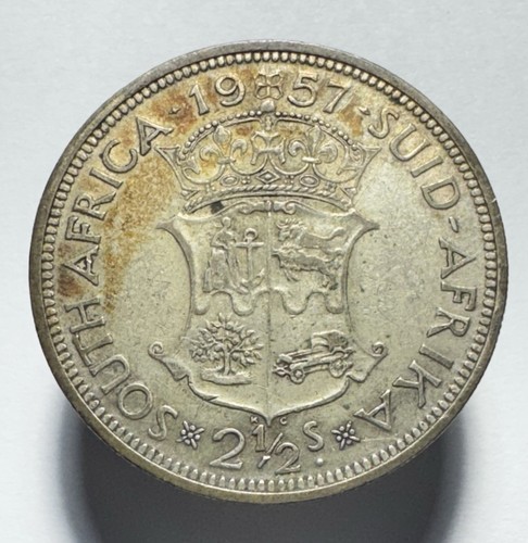 South africa 1957 silver - south,