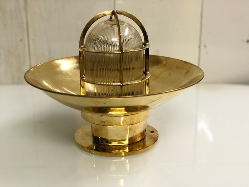 Victorian brass bulkhead - victorian,