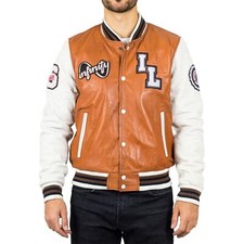 Men tan brown leather - tan,