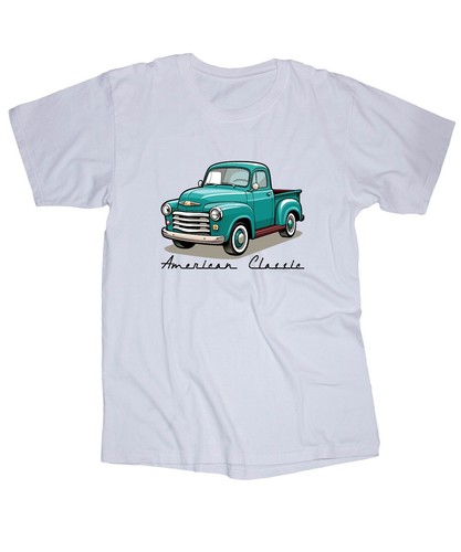 American classic pickup white - classic,