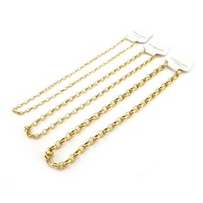 18K & Silver Steel Plated