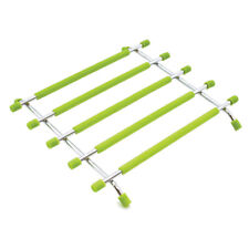 Kitchen Trivet Worktop Saver Hot Pot Pan Stand Rack Silicon Stainless Steel 