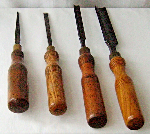Chisels antique items wood - chisels,