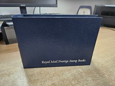 Royal Mail Blue Prestige Stamp Book Album in EXCELLENT Condition with 15 Sleeves