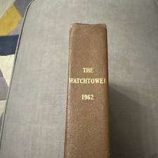 The Watchtower 1962 Bound