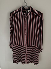 H&M Divided Navy & Red Long