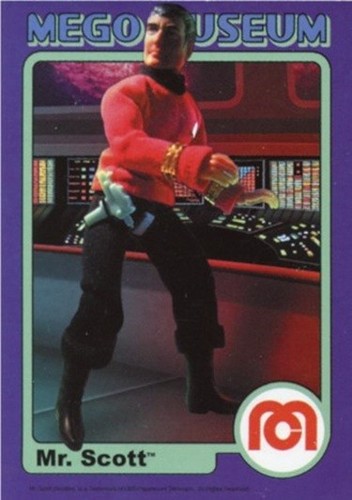 Mego museum promo card star - promo,
