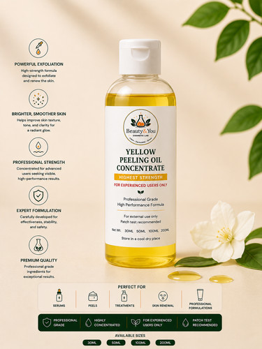 Yellow peeling oil concentrate - peeling,
