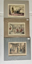 John Leech Antique Prints Set