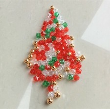 4-9mm 400 Christmas Beads Festive Styles Pony Round Bead Sparkly Pastel Xmas DIY
