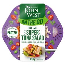 John West Tuna Indian On The Go Super Salad 220g  PACK OF 4