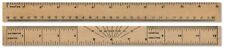 12"/30cm Wooden Ruler GW101