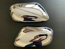 CHROME DOOR WING MIRROR COVERS FITS JAGUAR XK8 XKR 1996-2006
