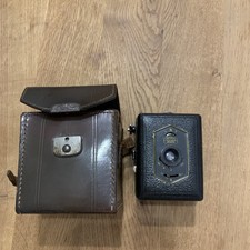 Zeiss Ikon Baby Box Camera from 1930s with Case