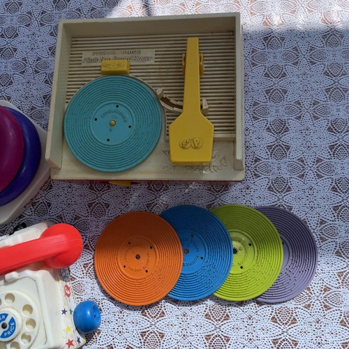 Vtg fisher price toys - fisher,