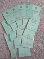 The Institute of Railway Signal Engineers Books. 18 Vintage Books
