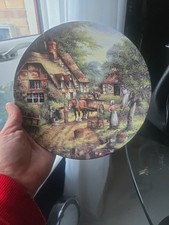 The Apple Pickers by Chris Howells Country Days Limited Edition Collectors Plate