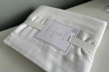 A Lovely Simple H&M Very Large Light And Floaty Single White Voile/Curtain