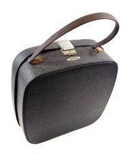 Antler Vanity Case Overnight Bag Suitcase Vintage Film Prop Green Lining NO KEY