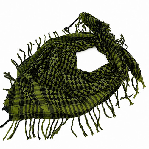 Keffiyeh shemagh olive green - shemagh,
