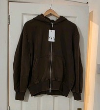 Zara Oversized Zip-up Hoodie