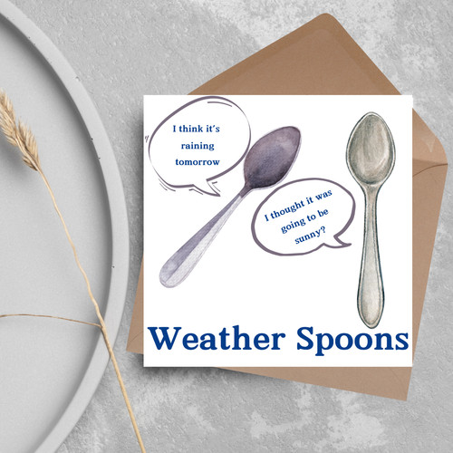 Funny wetherspoons card dad - card,,