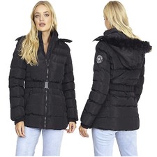 LADIES PADDED PARKA COAT WOMEN