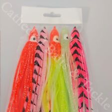 6" Muppets Sea Fishing Bait Boat Pier Jigging Squid Lures Terminal Tackle (5)