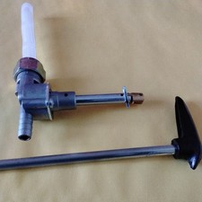 Lambretta GP Petrol Tap Fast Flow Genuine OMG Italian & fuel tap arm (Free P&P)