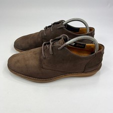 Timberland Mens Boat Shoe Brown Nubuck UK 8 Casual Comfort Anti-Fatigue Ion-Mask