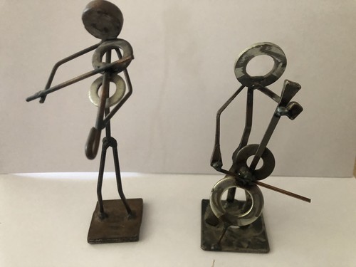 Handmade metalwork violin and - metalwork,