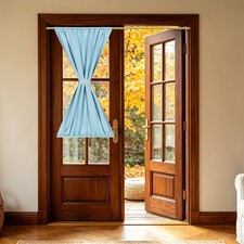 1 Pc French Door Curtain, 30"