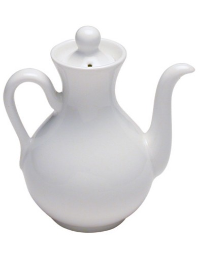 Cameo white dispensing bottle - white,