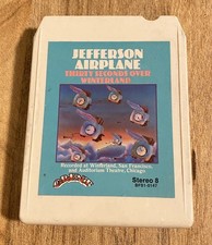 JEFFERSON AIRPLANE- THIRTY SECONDS OVER WINTERLAND- 8 Track Cassette-Excellent