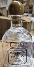 2 Patron Tequila De Agave Empty plastic Glass Bottle With Cork  700ml brand new 