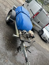 Towable 500L Bowser Jetwash Power Pressure Honda GX200 Pressure Washer Inc Vat
