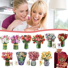 3D POP UP FLOWER GREETING