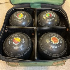 Almark Clubmaster Bowls - Size 0 Heavy with Bag