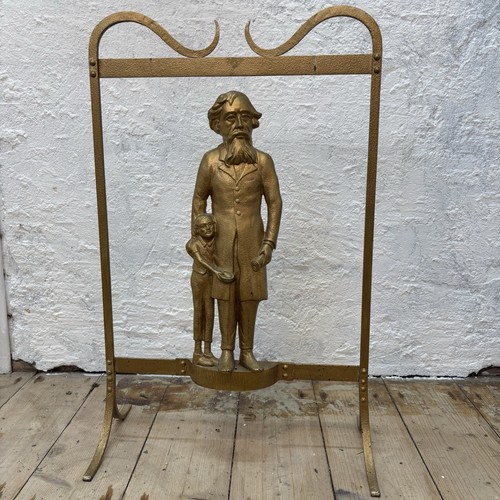 Vintage metal fireplace fire - vintage,