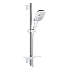 Grohe 26583000 Rainshower 130 Cube Shower Railset , 600mm, 3 sprays, Chrome