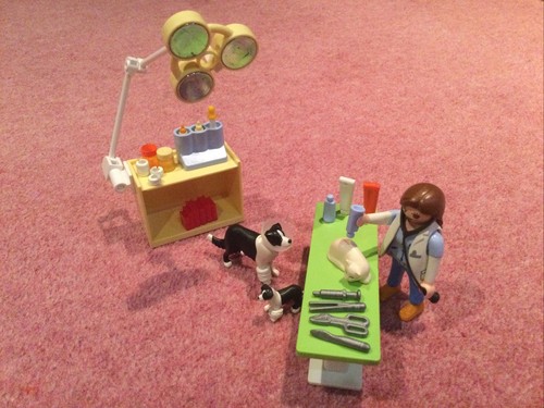 Playmobil vet visit set - vet,